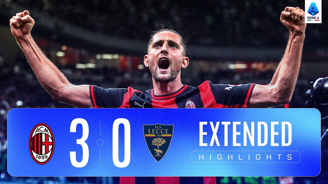 MILAN-LECCE 3-0 | EXTENDED HIGHLIGHTS | SERIE A 2026/27