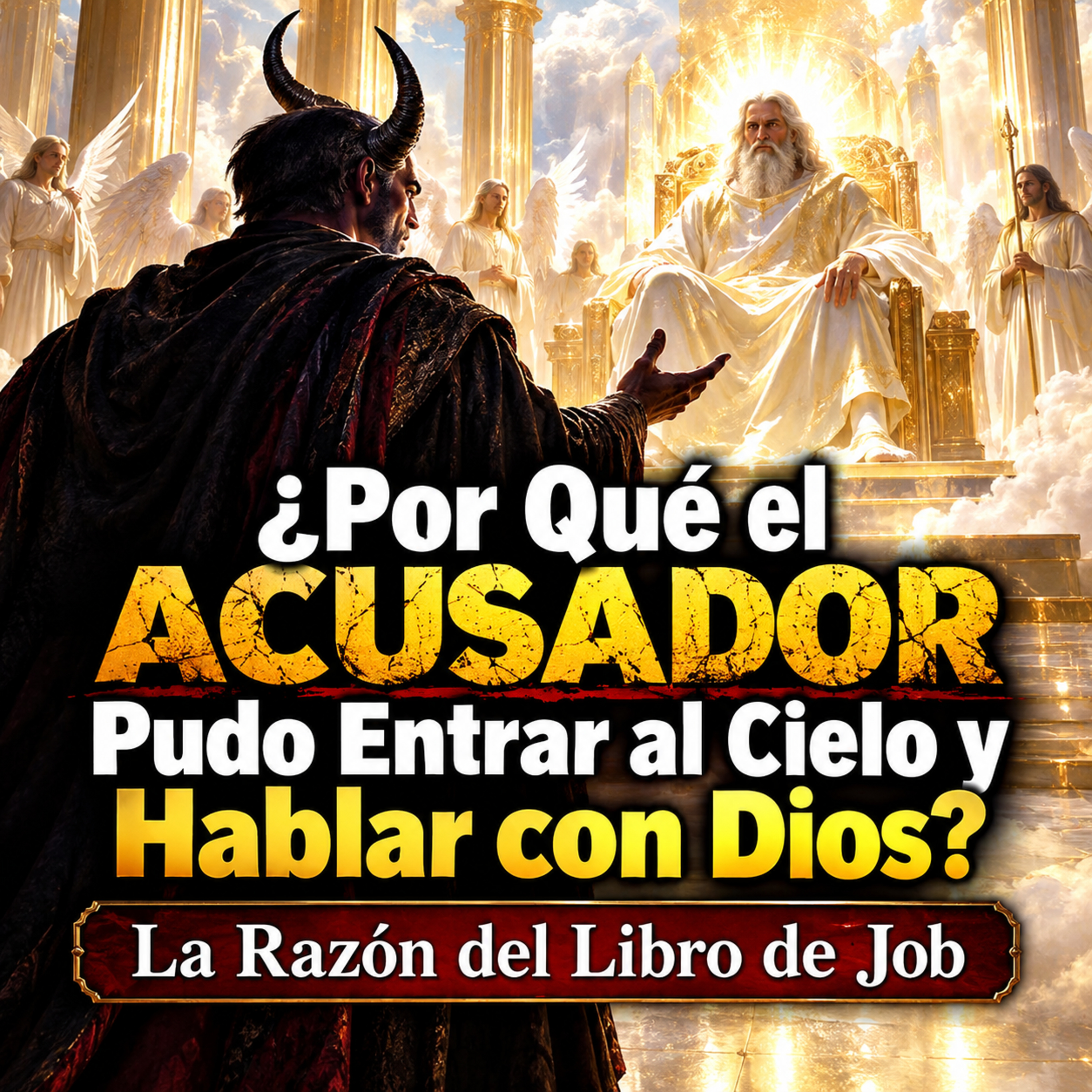 ¿Por Qué el Acusador Pudo Entrar al Cielo y Hablar con Dios? | La Razón del Libro de Job cover art