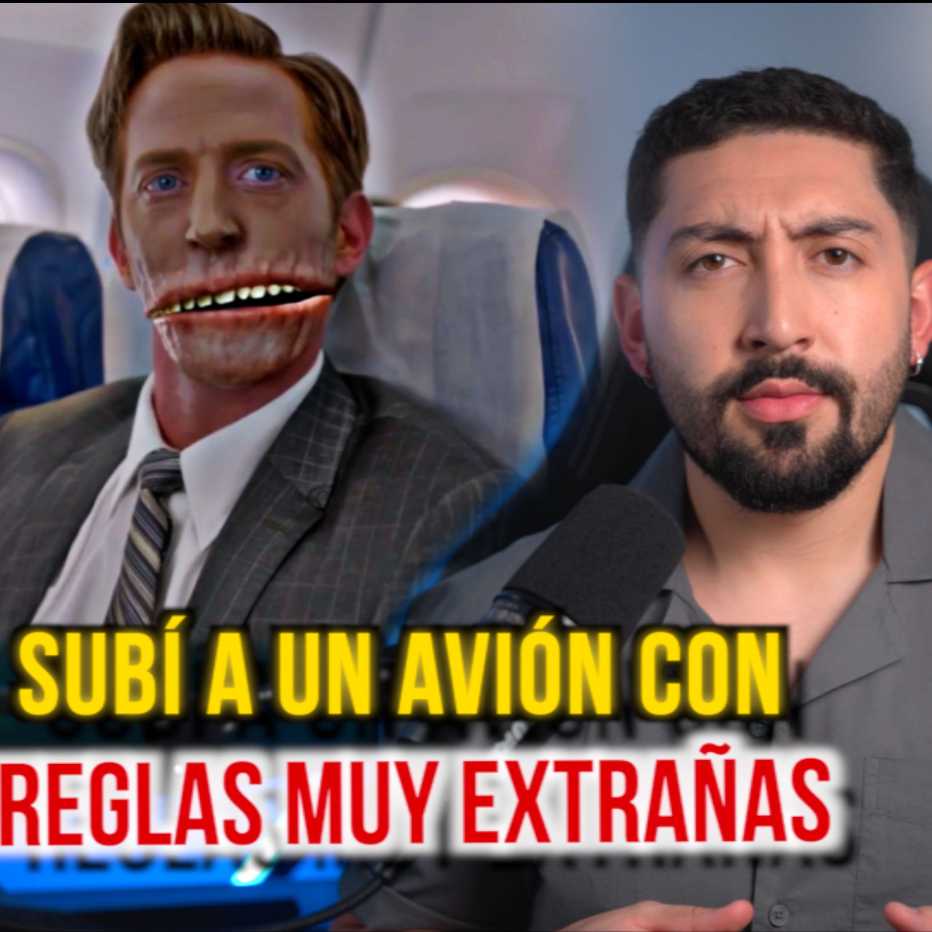 SUBÍ A UN AVIÓN CON REGLAS MUY EXTRAÑAS cover art