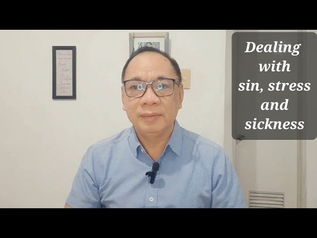 Daily Devotions in Tagalog: Dealing with Sin, Stress and Sickness cover art