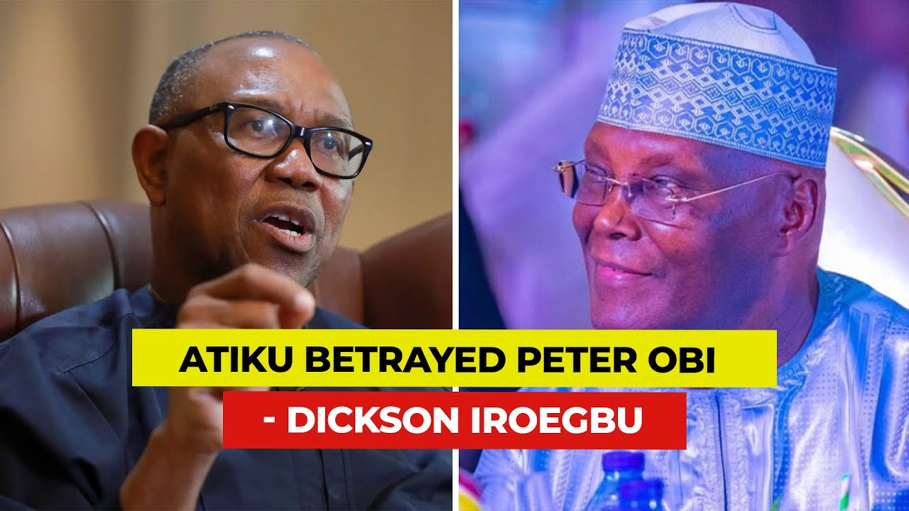 Atiku Betrayed Peter Obi cover art
