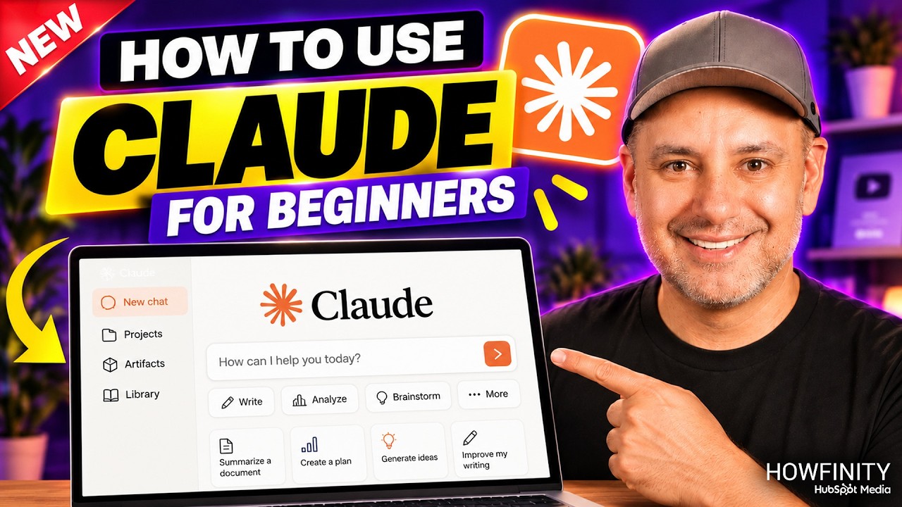 How To Use Claude - Beginner's Guide cover art