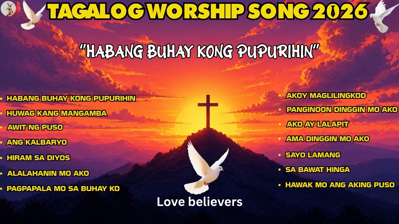 TAGALOG WORSHIP SONG 2026 ''HABANG BUHAY KONG PUPURIHIN'' WITH NEW LYRICS cover art