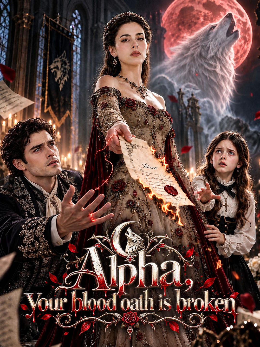 Poster Alpha, your blood oath is broken