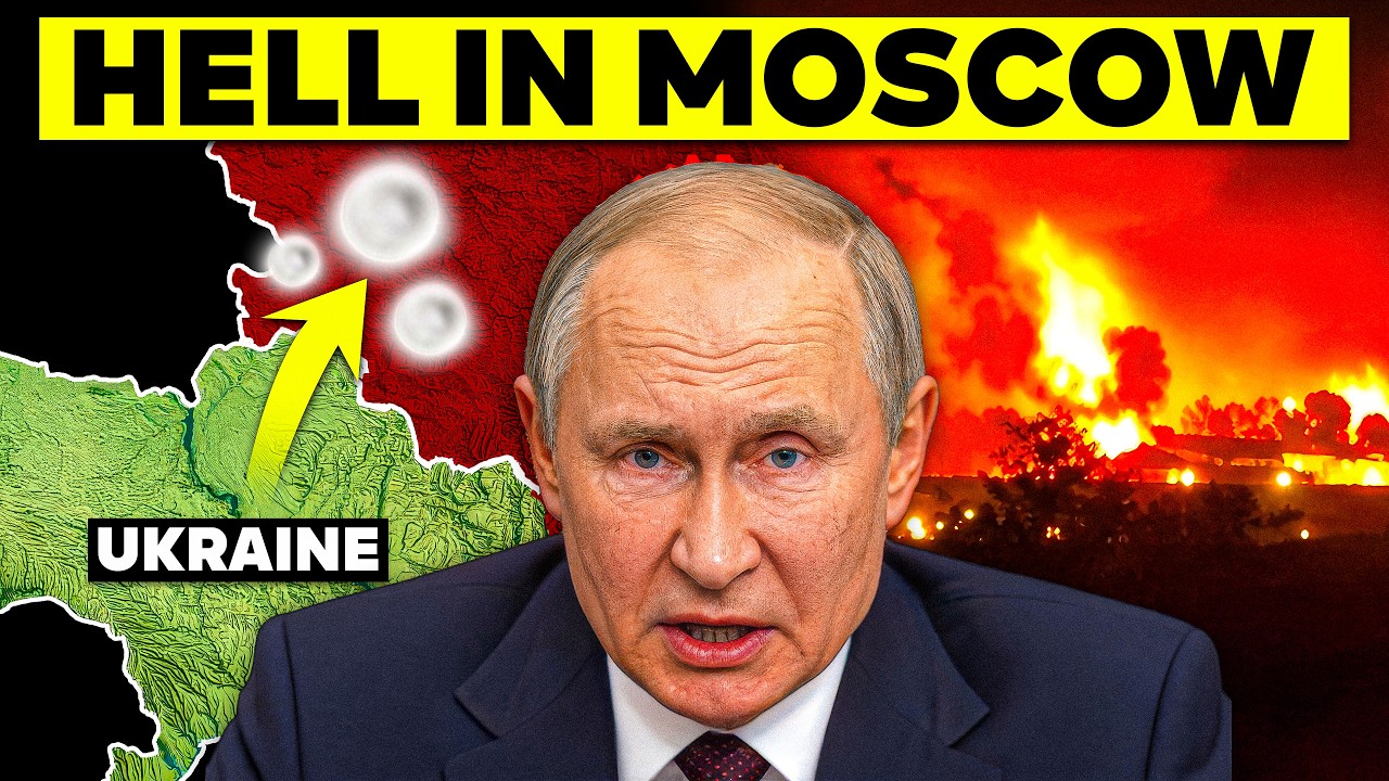 MOSCOW TURNS INTO HELL! as Ukraine’s Drones HIT Moscow HARD cover art