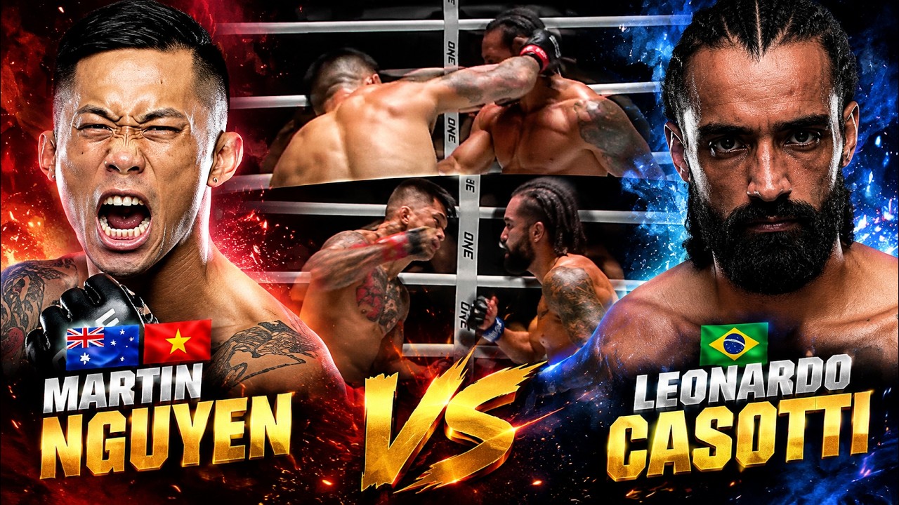 MARTIN NGUYỄN vs LEONARDO CASOTTI | 3 HIỆP KỊCH CHIẾN Ở ONE FIGHT NIGHT 7 | 3-ROUND WAR | FULL FIGHT