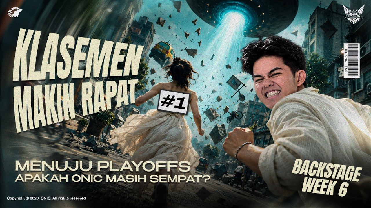 PELUANG MENUJU PLAYOFF APAKAH MASIH ADA?  - ONIC BACKSTAGE MPL ID S18 WEEK 6 cover art