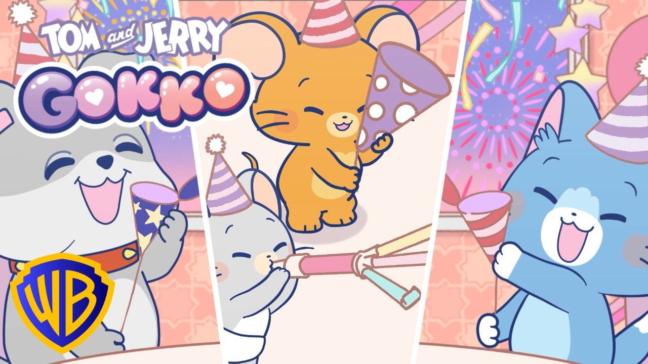Tom & Jerry Gokko Seasons 1 - 3! 💖🥹 | FULL EPISODE COMPILATION PART 5 | @wbkids cover art