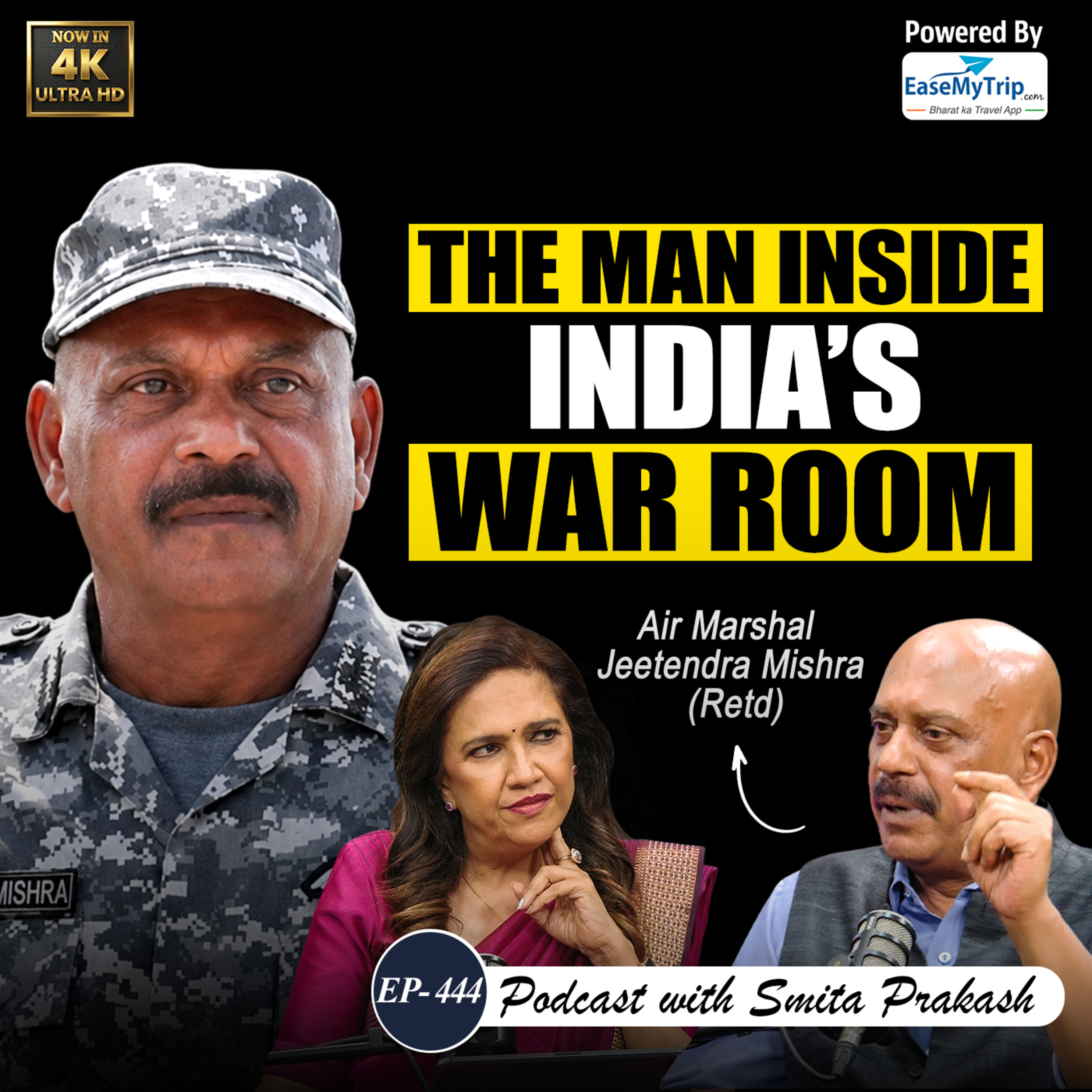 EP-444 | How India Blinded, Numbed & Paralysed Pakistan’s Air Force | Air Marshal Jeetendra Mishra cover art