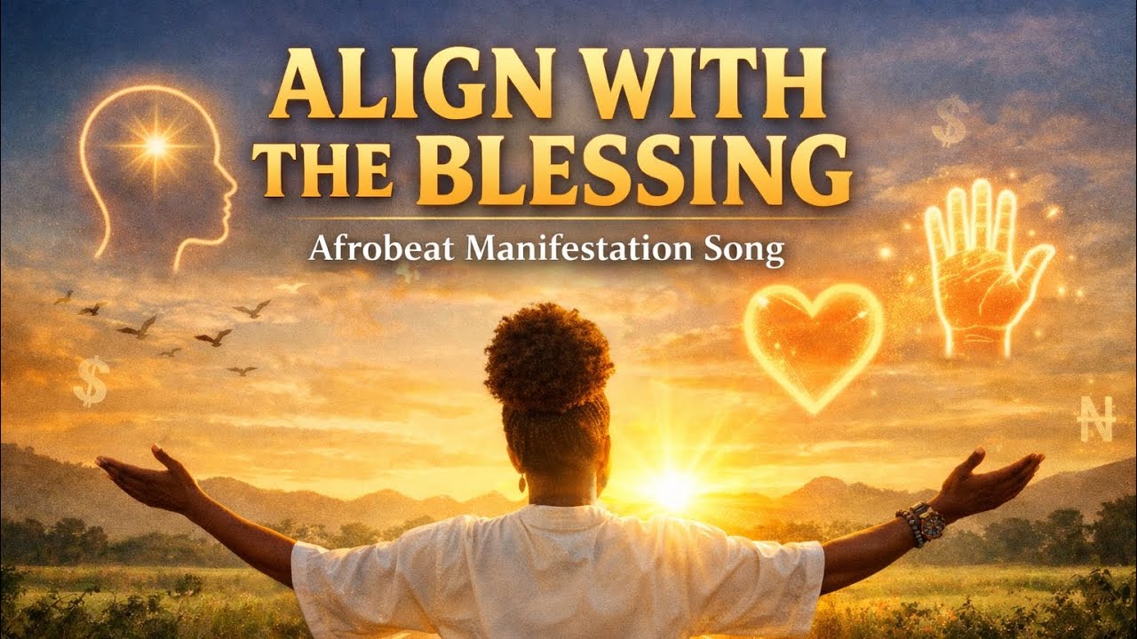 ALIGN WITH THE BLESSING | Afrobeat Manifestation Song | Hustle, Faith & Abundance cover art