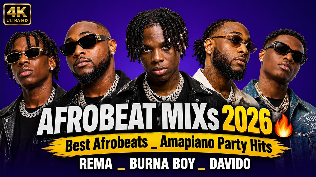 AFROBEAT MIXs 2026 π₯ Best Afrobeats _ Amapiano Party Hits _ Rema_ Burna Boy_ Davido cover art