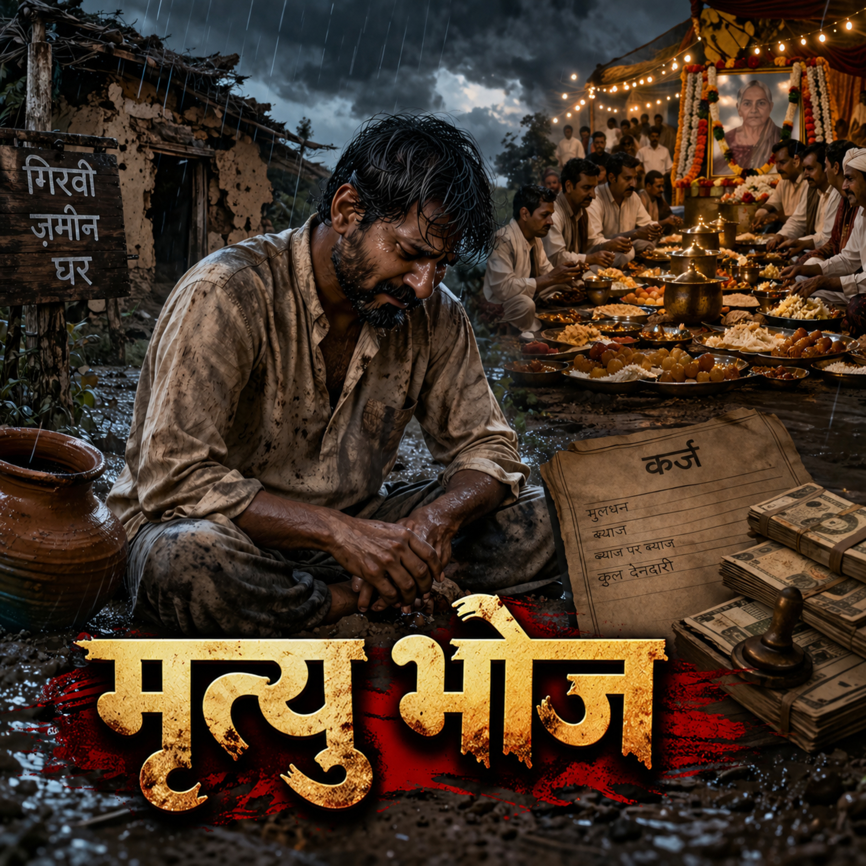 मृत्यु भोज एक ऐसी कहानी जो दर्द से भरी है cover art