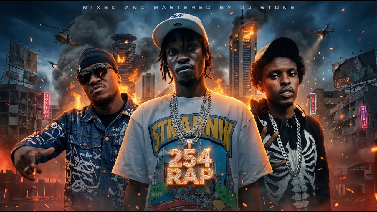 🔥🔥🔥254 RAP [DJ STONE] FT- TOXIC LYRIKALI,VIRUSI MBAYA,ONLYMOH,THIRTYFOURBRICK,BUD GUYZ,JOVIE JOVV cover art