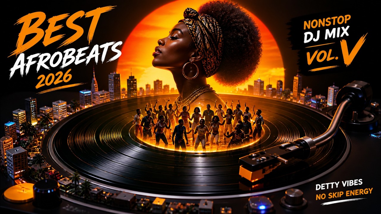 BEST Afrobeats 2026 🔥 Nonstop DJ Mix Vol. V | Detty Vibes 💃🏽 (No Skip Energy!) cover art