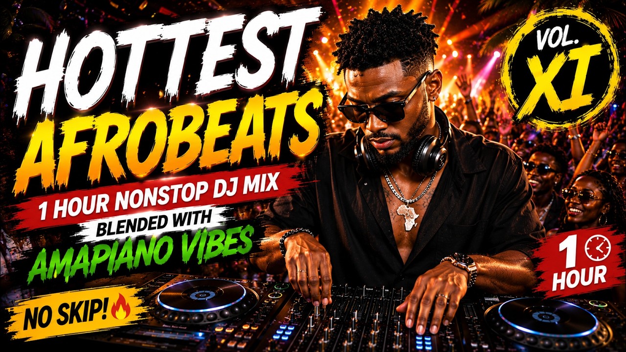 HOTTEST Afrobeats 2026 🔥 1 Hour Nonstop DJ Party Mix Vol. XI | Amapiano Vibes (No Skip!) cover art