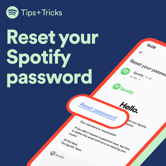 Hereβs how to update your password to log in to your Spotify account cover art