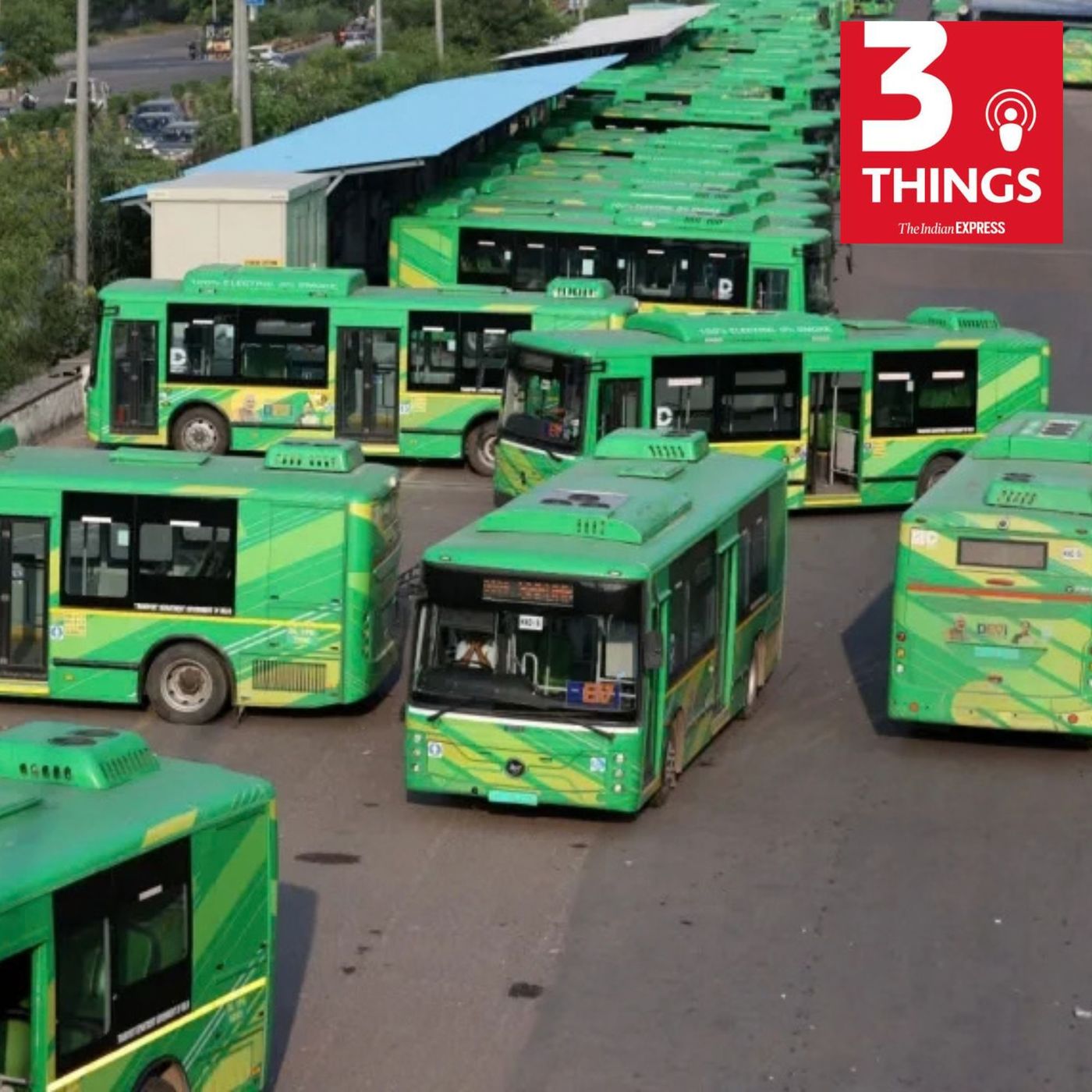 Bus drivers' strike, students protest using reels, and SIR notice to Delhi CM cover art