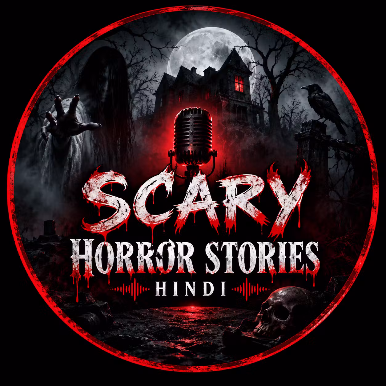 SCARY HORROR STORIES HINDI cover art