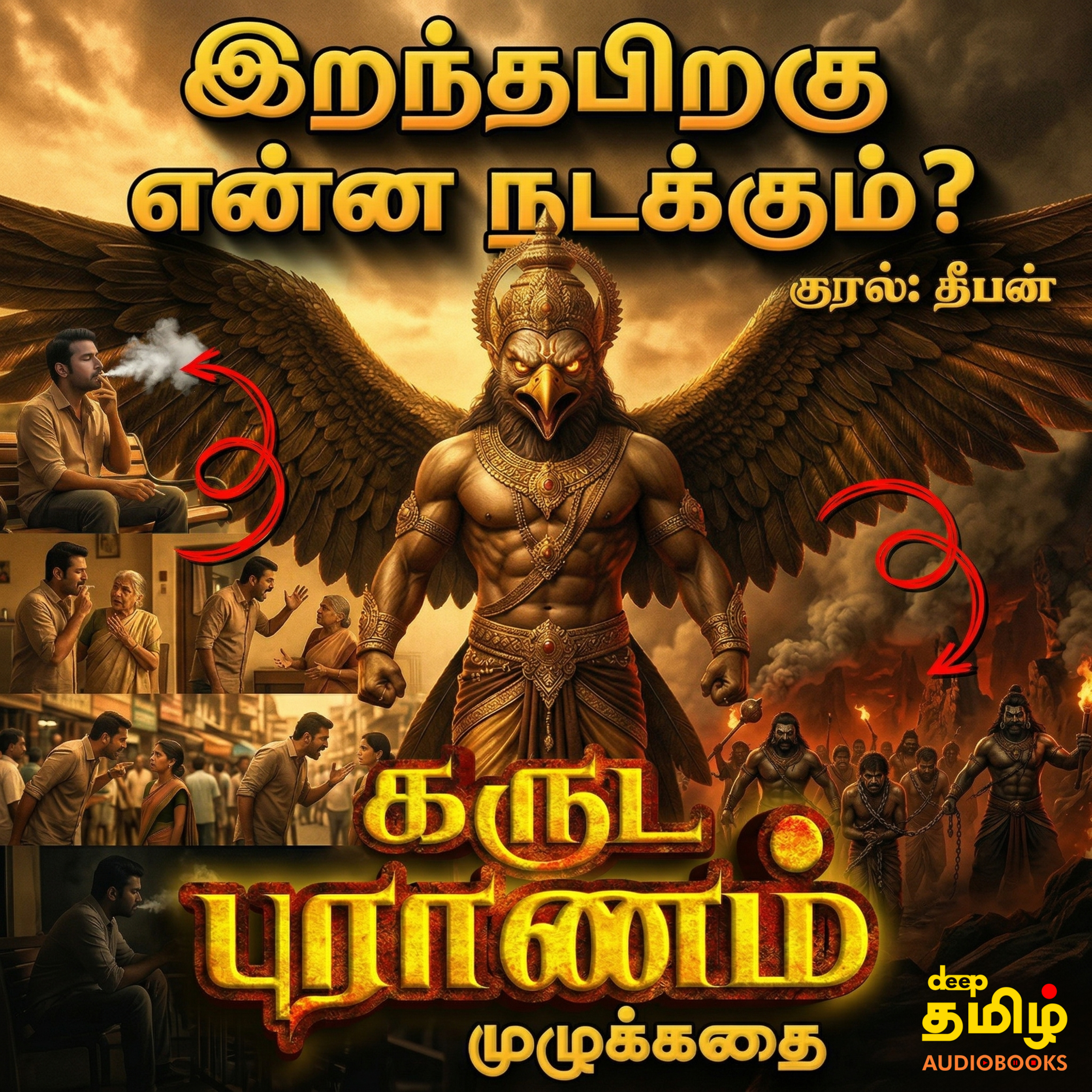 கருட புராணம் முழுக்கதை | Garuda Puranam Full Story | மரணத்திற்கு பின் நடப்பது என்ன? cover art