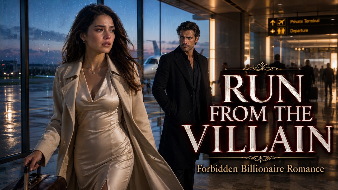 Run From the Villain | Full Dark Mafia Age Gap Romance Audiobook cover art