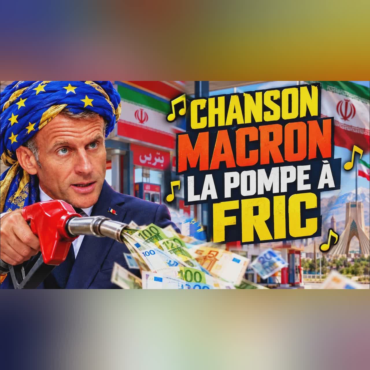 Chanson - Macron, la pompe à fric - Les Chanteurs Anonymes cover art