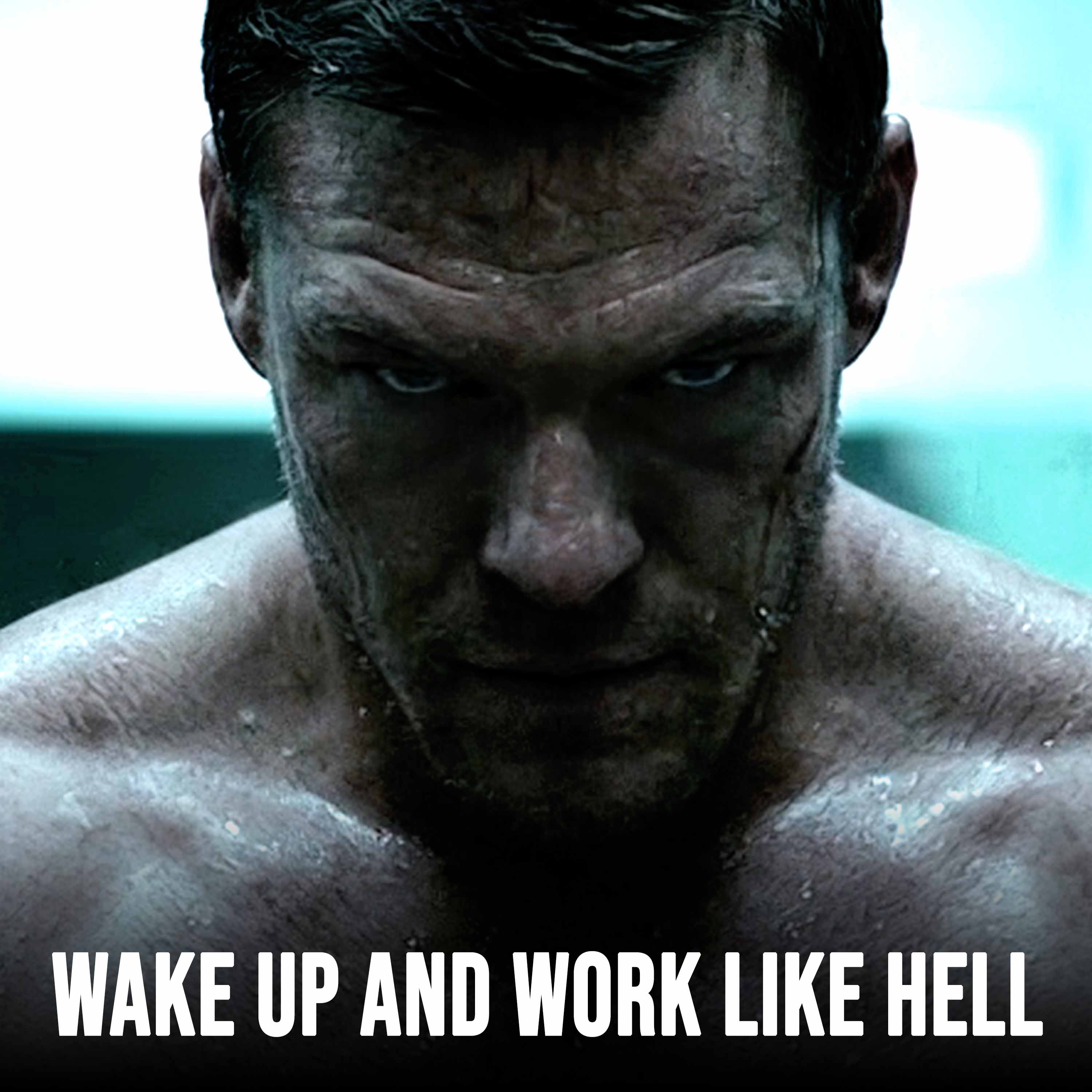 WAKE UP AND WORK LIKE HELL cover art