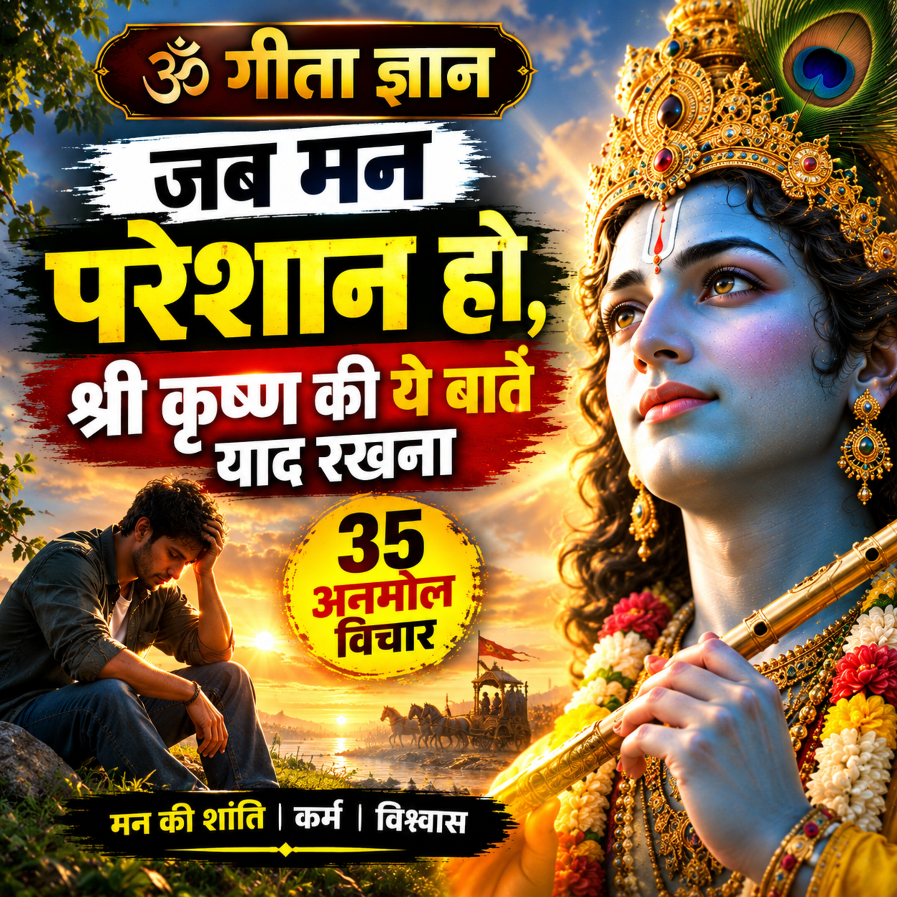 गीता की ये बाते आपका पूरा जीवन बदल देंगी cover art