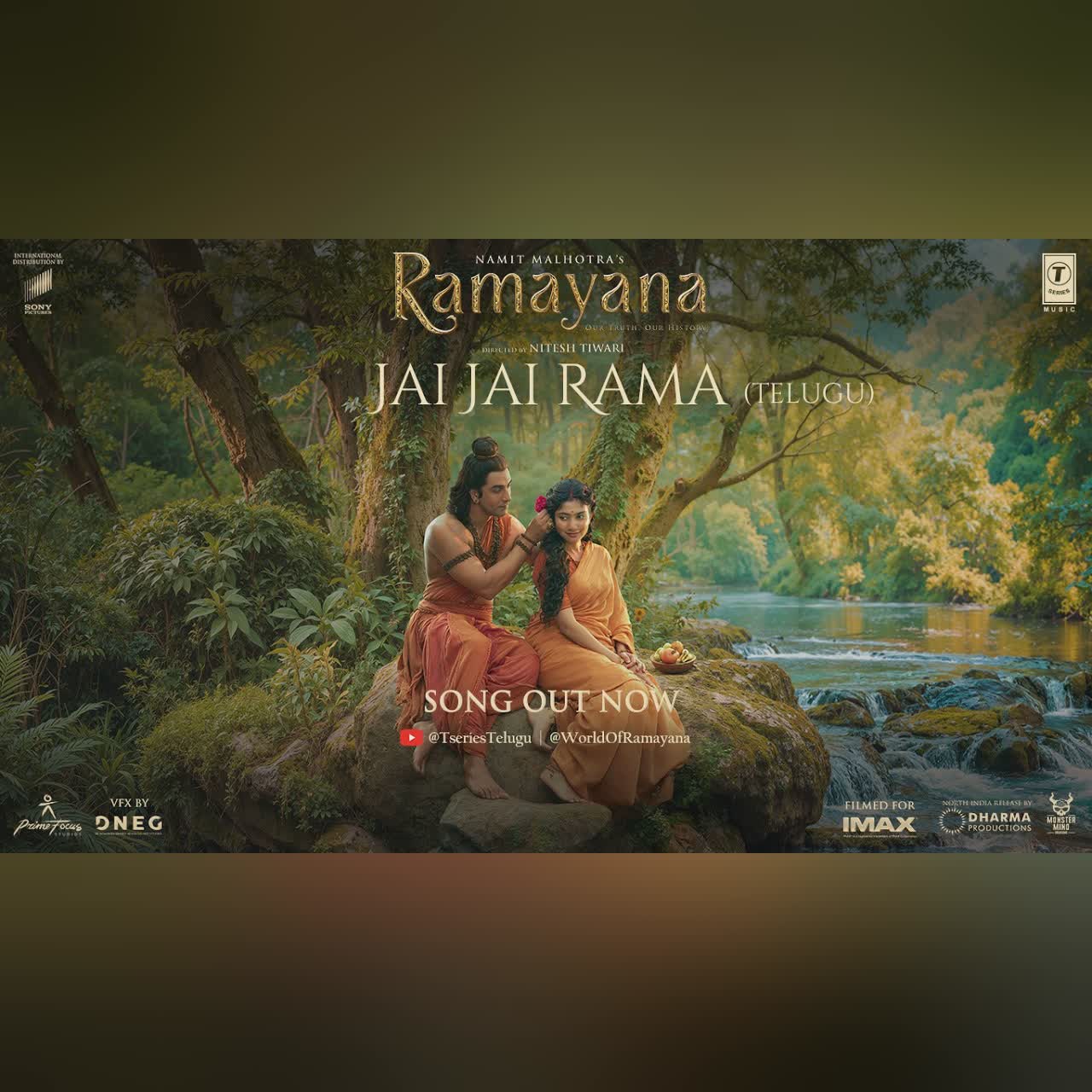 Ramayana: Jai Jai Rama:Telugu | Namit M, Nitesh T| Ranbir, Yash, Sai |AR Rahman, Deepali S, Raghav K cover art