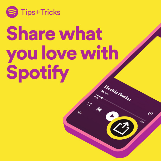 Learn how to share music and podcasts with your friends on Spotify cover art