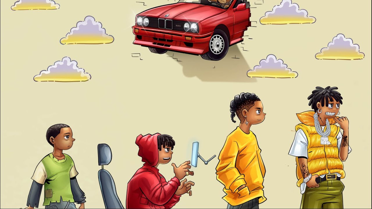 Rema - FYN feat. AJ Tracey (Lyric Video) cover art