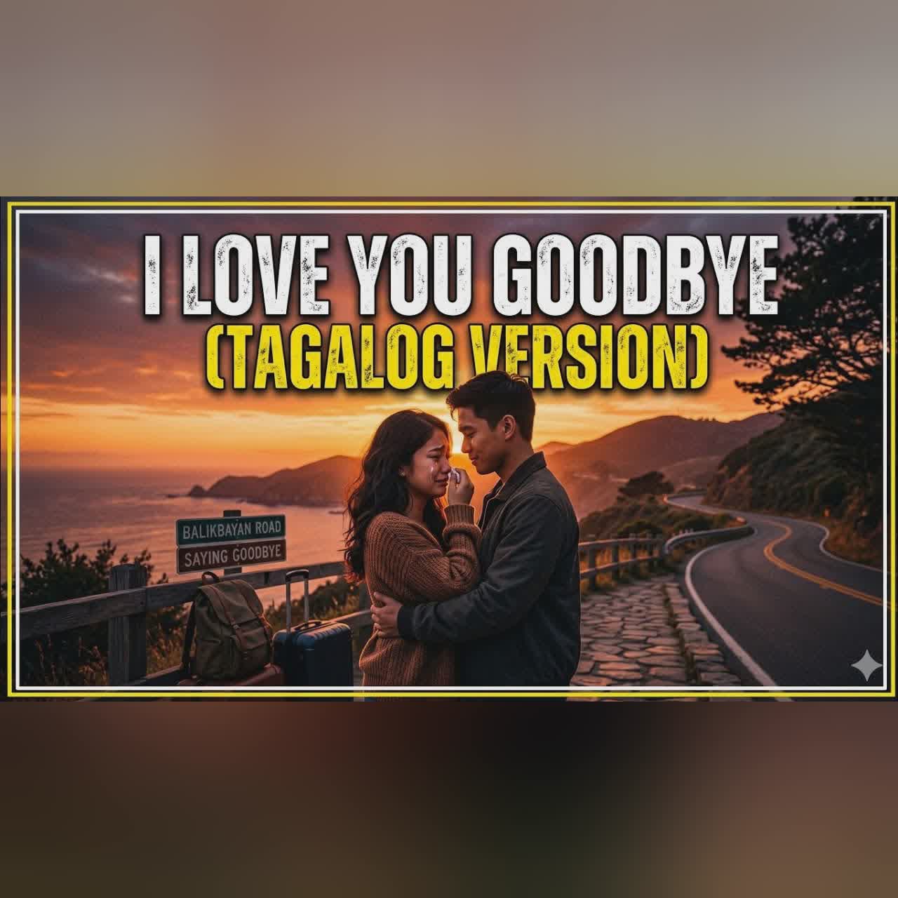 I Love You Goodbye Tagalog (Male) cover art