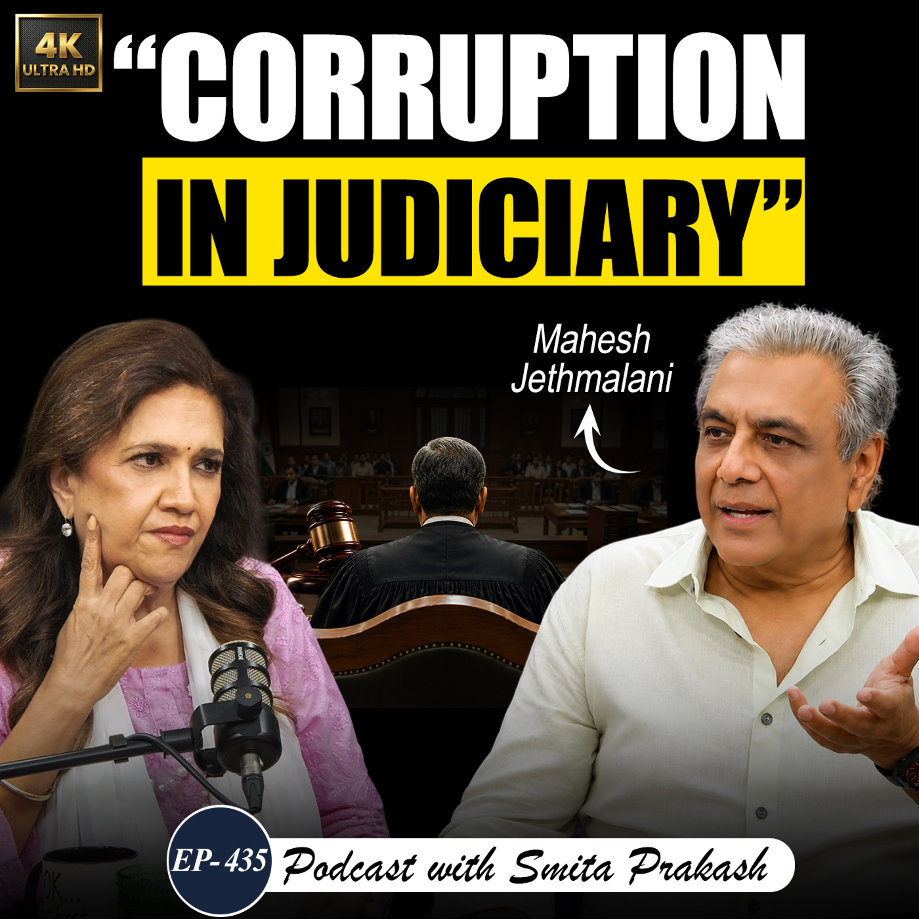 EP-435 | 26/11 Attacks, Modi, LK Advani, Gujarat Riots & Judicial Reforms | Mahesh Jethmalani cover art