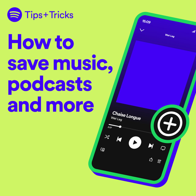One button for saving songs, albums, playlists and podcasts... it's the Plus button! Listen to learn how to use it. cover art