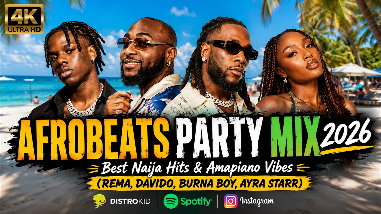 AFROBEATS PARTY MIX 2026 _ Best Naija Hits & Amapiano Vibes (Rema, Davido, Burna Boy, Ayra Starr)πππ cover art