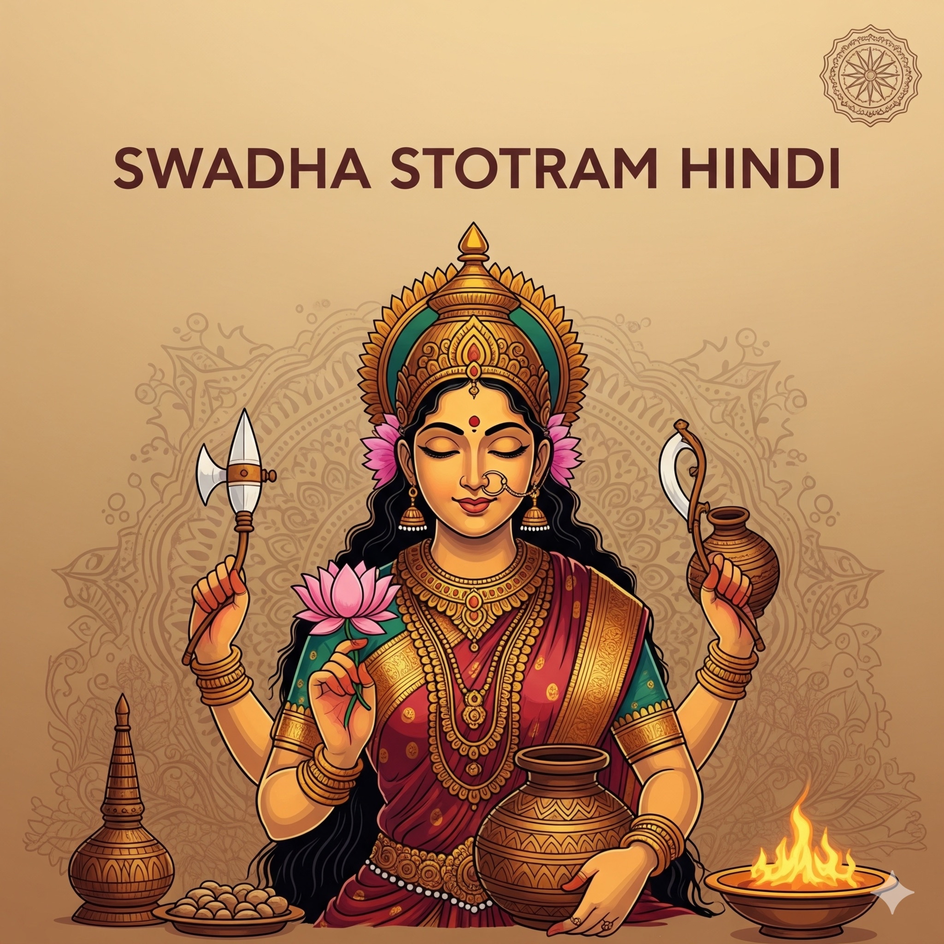 swadha stotra | श्राद्ध पक्ष में स्वधा स्तोत्र सुनने से पितृ दोष से मुक्ति | Divyavani cover art
