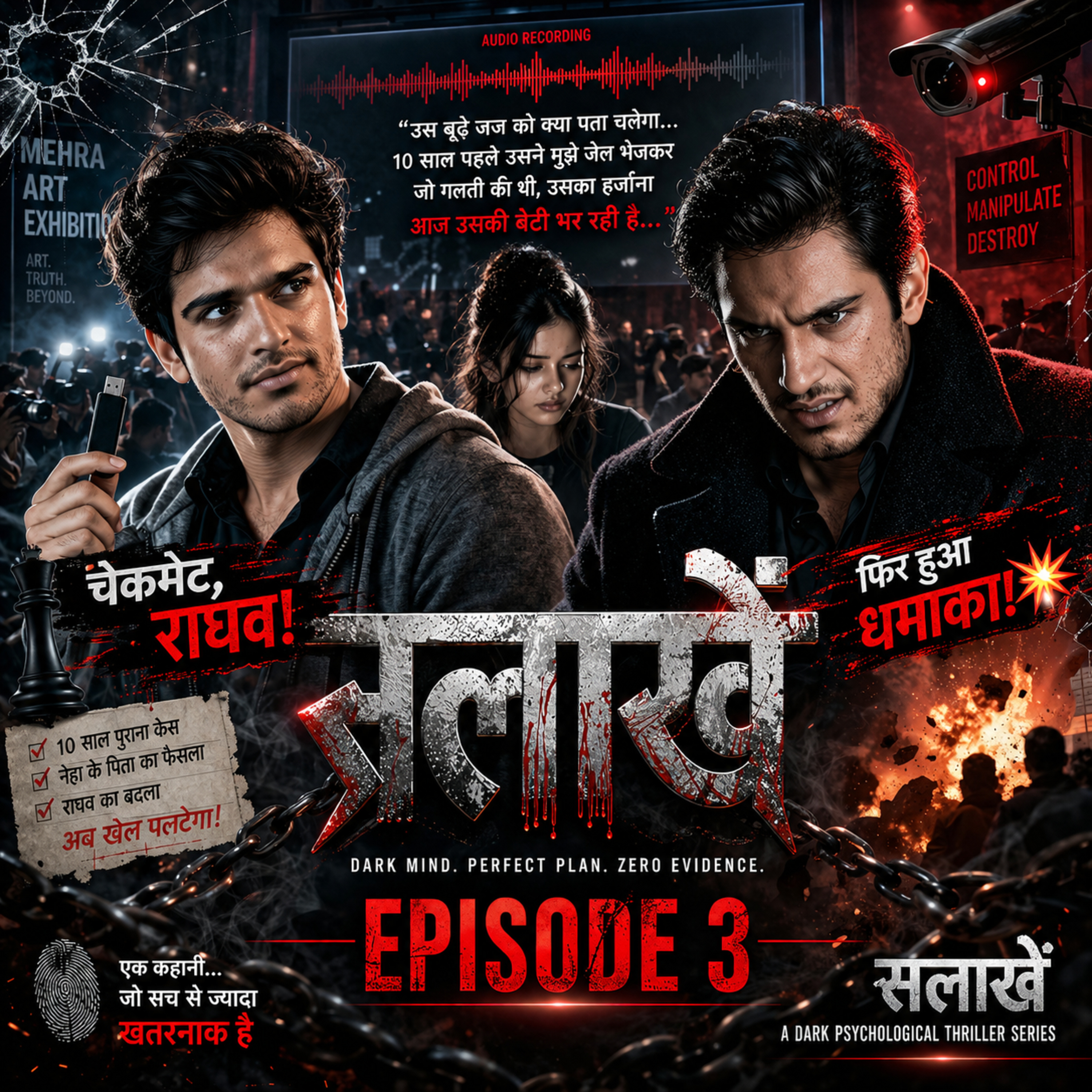 विवेक ने राघव को उसी के खेल में हरा दिया... लेकिन फिर हुआ धमाका! | सलाखें Episode 3 cover art