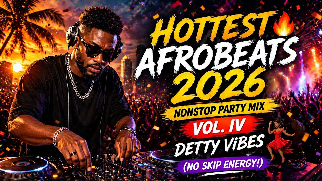 HOTTEST Afrobeats 2026 🔥 Nonstop Party Mix Vol. IV | Detty Vibes 💃🏽 (No Skip Energy!) cover art