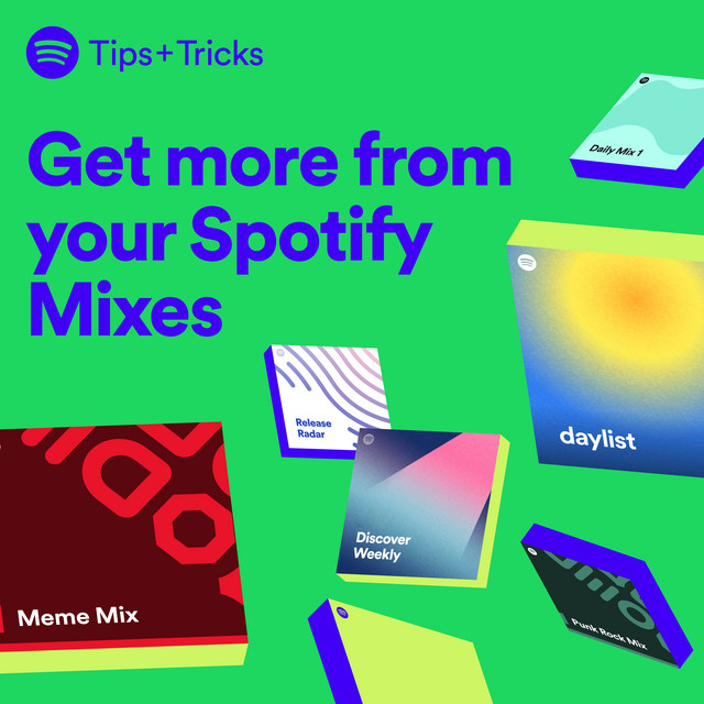 Everything you need to know about Mixes on Spotify cover art