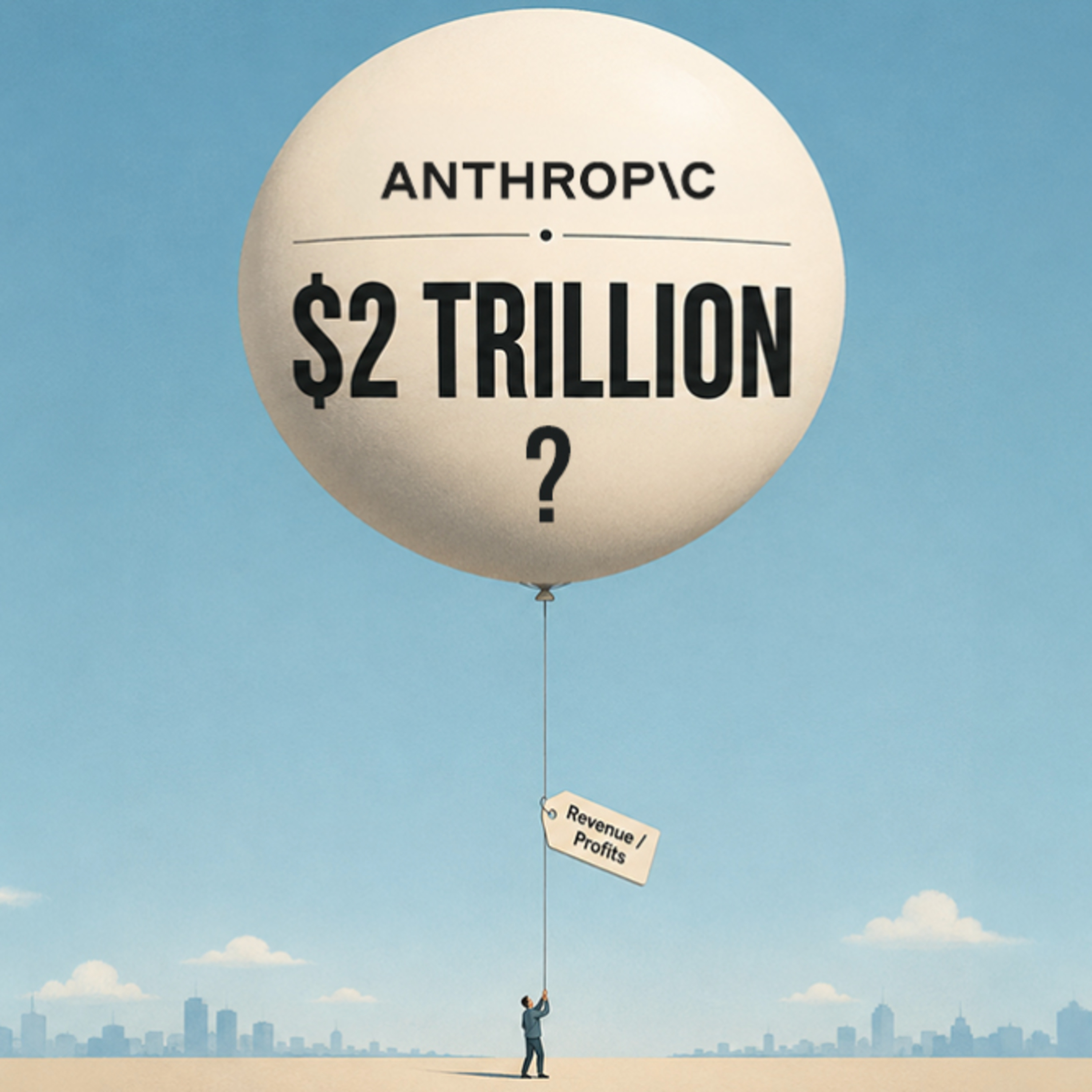 Is Anthropic overvalued? cover art
