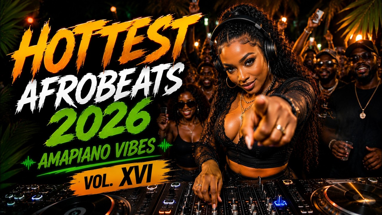 HOTTEST Afrobeats 2026 🔥 This Mix Is Too Good Vol. XVI | 1 Hour Nonstop DJ Mix (Amapiano Vibes) cover art