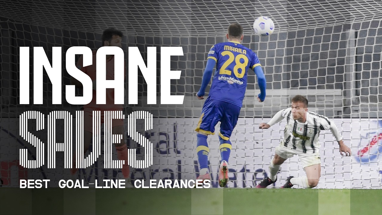 BEST GOAL-LINE SAVES in Juventus History 🤯