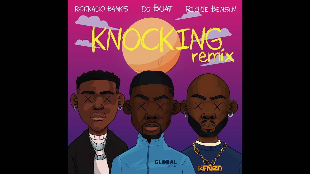 Knocking Remix - DJ Boat, Reekedo Banks, Richie Benson cover art