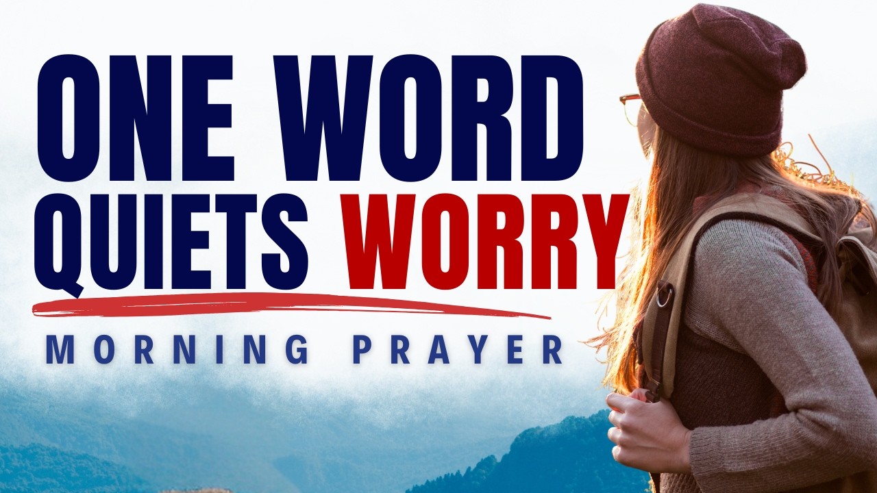 Stop Rehearsing Tomorrow in Your Head | A Morning Prayer for Peace of Mind cover art