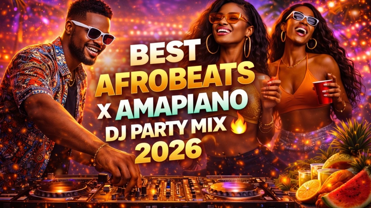 BEST Afrobeats x Amapiano DJ Party Mix 2026 🔥 Nonstop Club Vibes & Dance Energy cover art