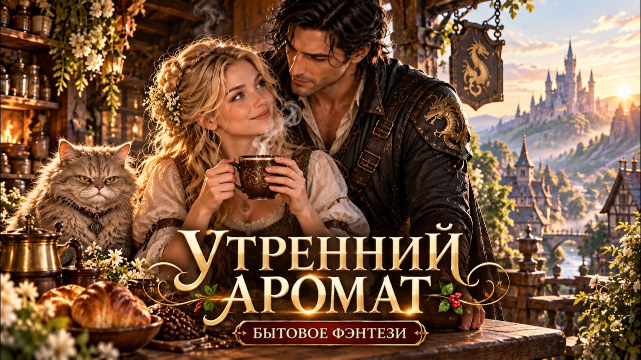 ПОЛНАЯ АУДИОКНИГА: УТРЕННИЙ АРОМАТ | БЫТОВОЕ ФЭНТЕЗИ cover art