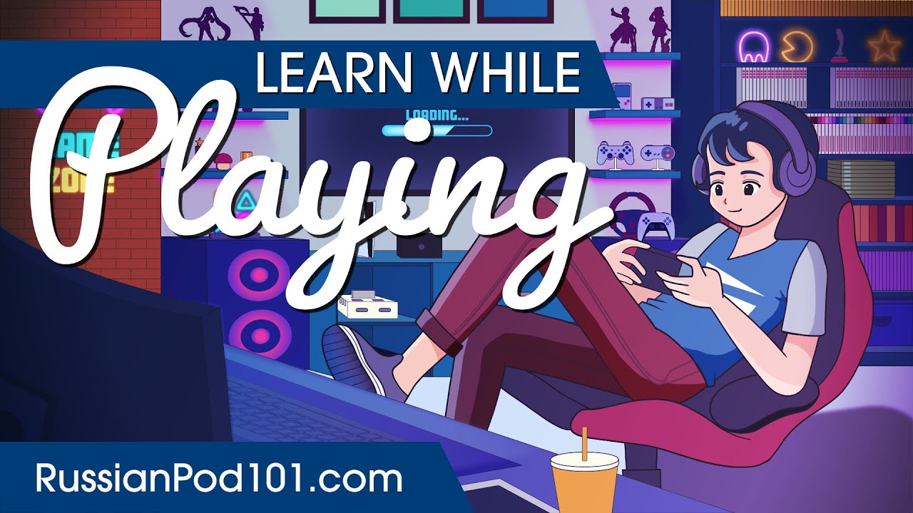 Learn Russian While Playing 4 Hours - ALL Basic Phrases You Need cover art