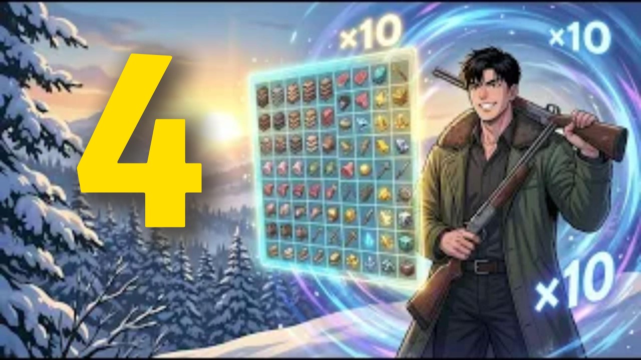 10x Time Speed + Infinite Storage: Insane Hunting in the Wild Khingan Mountains!--4 cover art