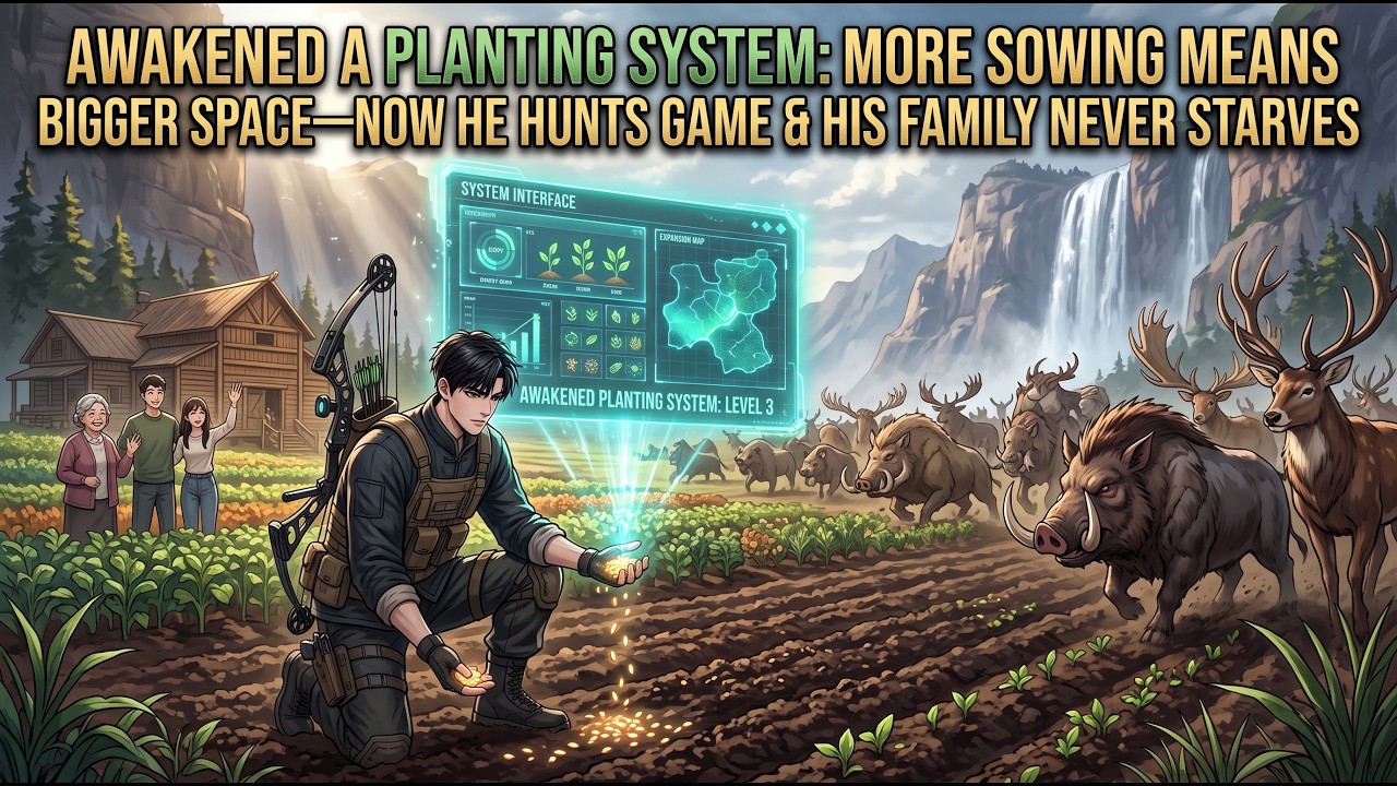 Awakened a Planting System:More Sowing Means Bigger Space—Now He Hunts Game&His Family Never Starves cover art