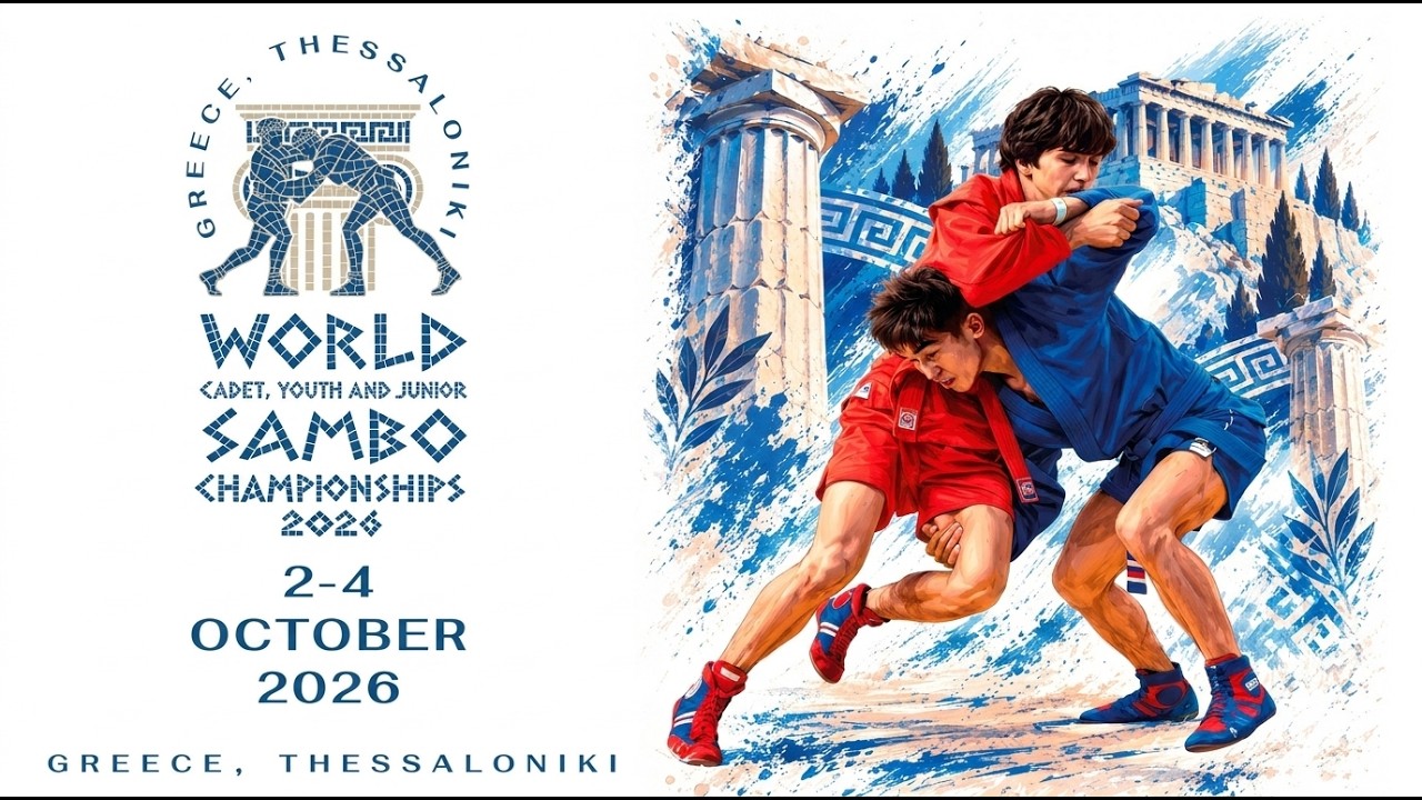 World Cadets, Youth & Juniors SAMBO Championships 2026 | Thessaloniki, Greece | Announcement