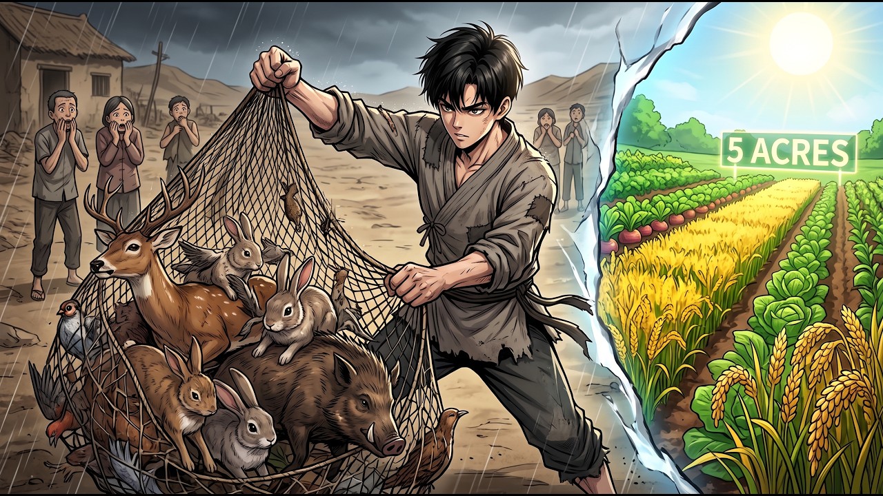 Reborn as a Teen at 82: I Used My Secret Space to Hunt and Survive the 1960 Famine cover art